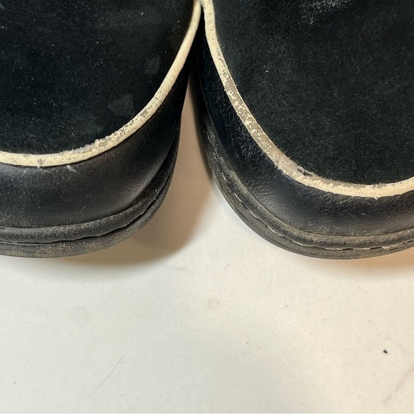Sorel High Black Suede Mid Calf Lace Up Winter Boots 7 - Picture 4 of 13